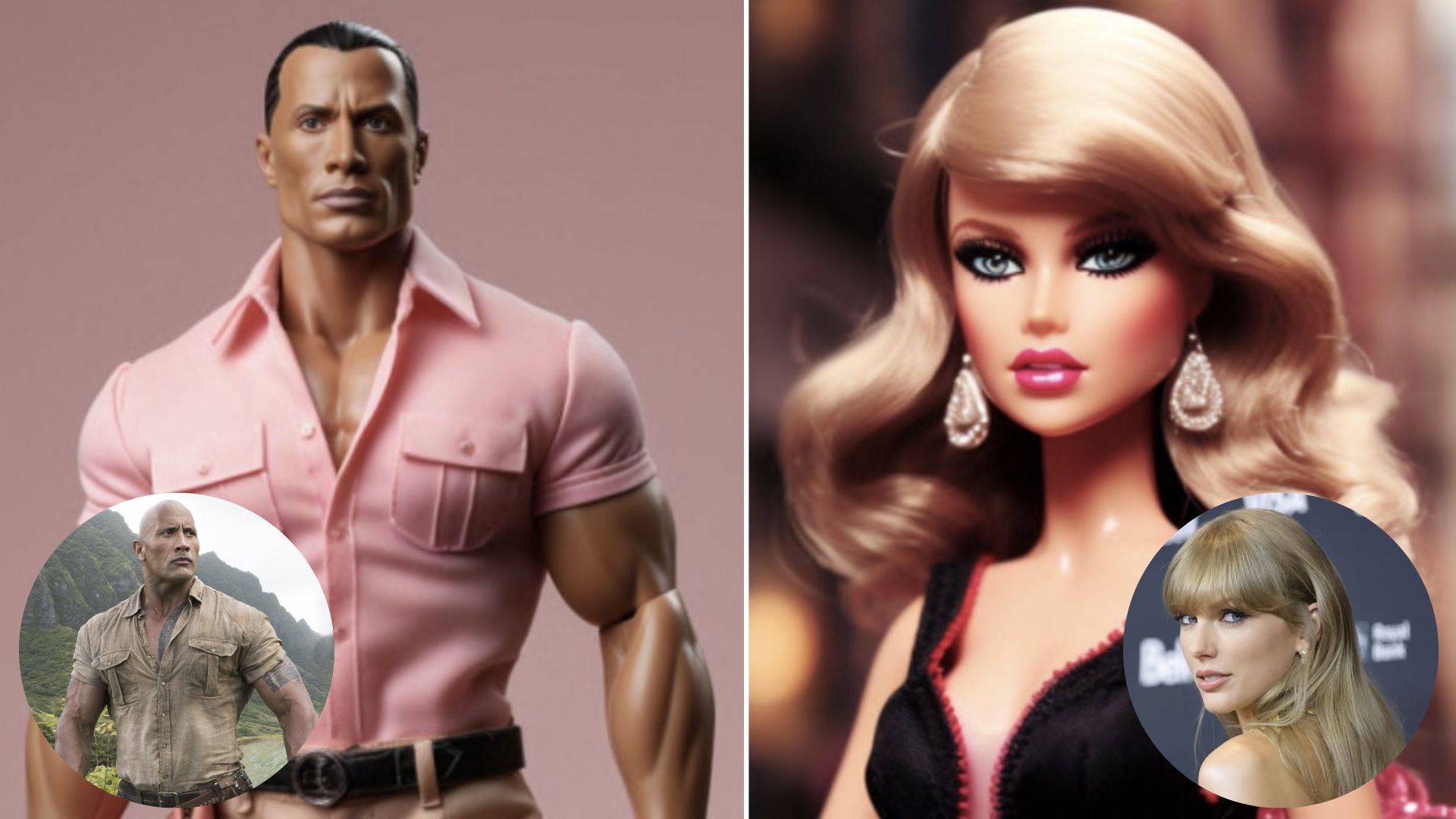 AI Reimagines Celebrities as Barbies and the Results are Outstanding