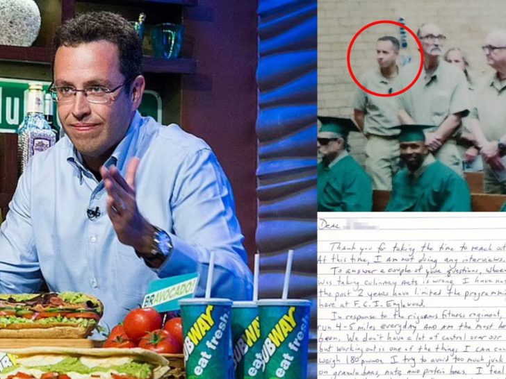 Remember Jared from Subway? He's Serving 15 Years in Prison and a