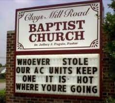 Clever Church Signs That Will Make You Laugh And Think - History All Day