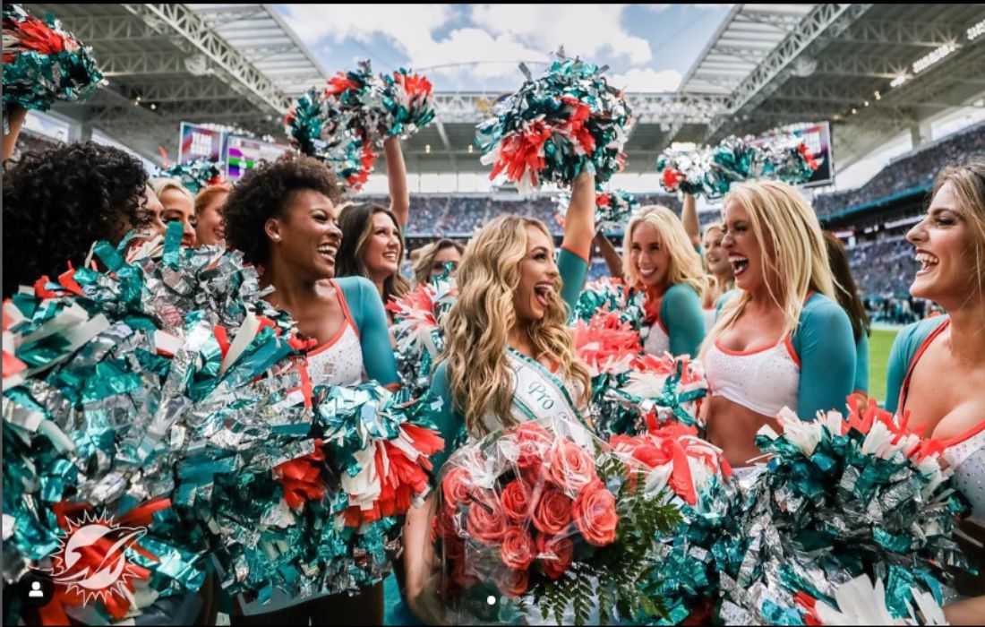 The Dolphins Cheerleader Everyone is Talking About - History All Day